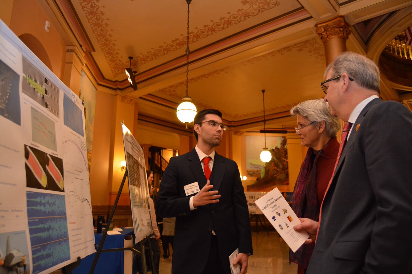 Sal Rahmani at the 2020 Capitol Graduate Research Summit